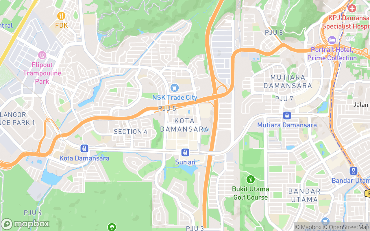 Map location