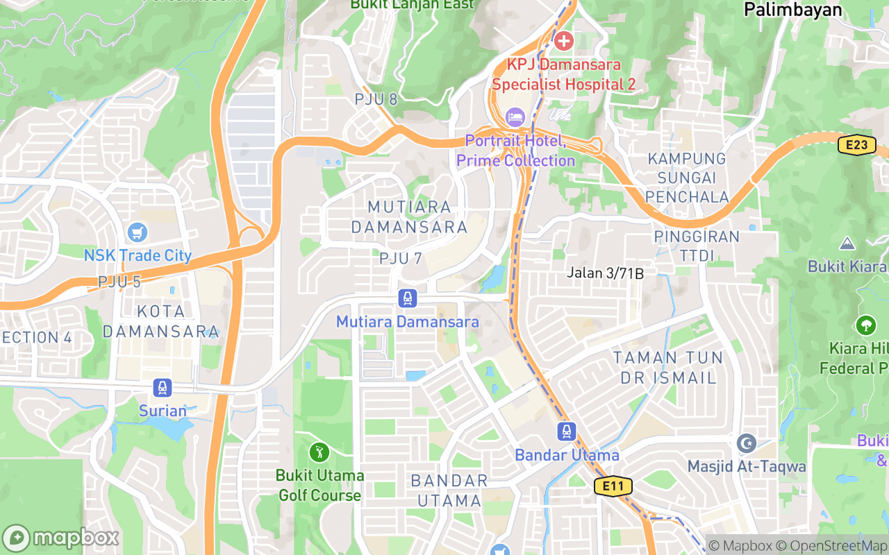 Map location