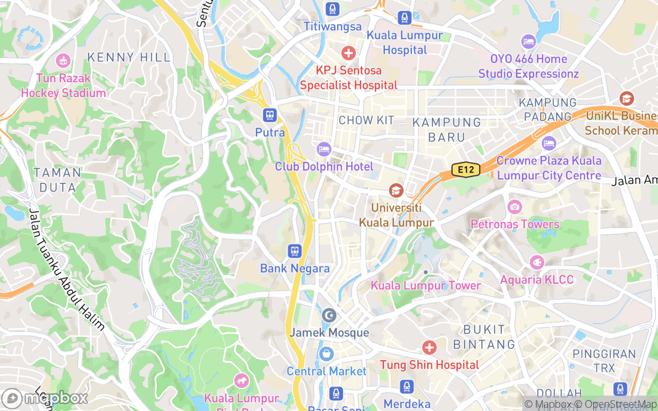 Map location