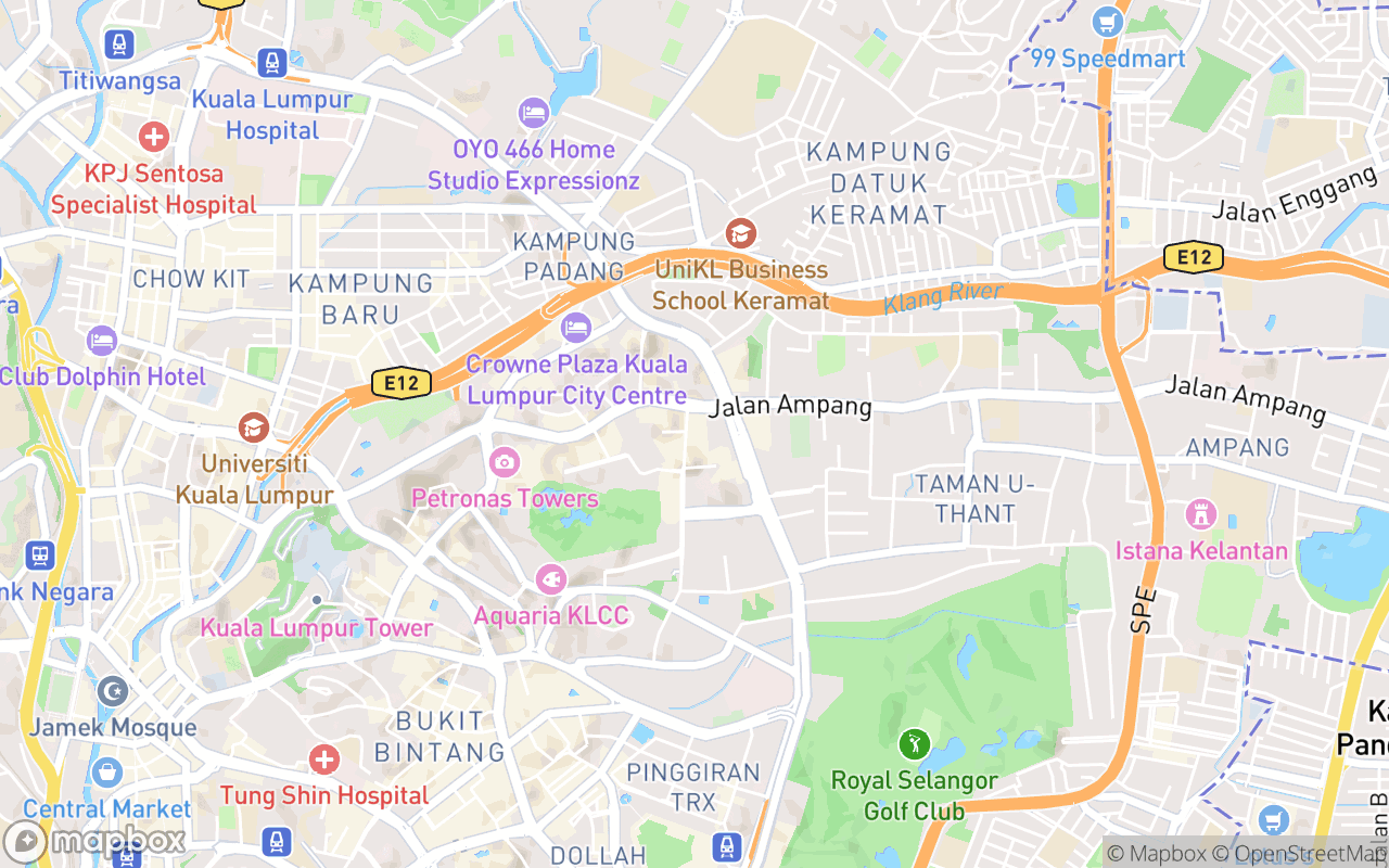 Map showing the location of Ilham Gallery