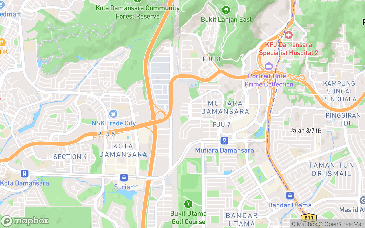 Map showing the location of Wheatcraft Artisan Bakery
