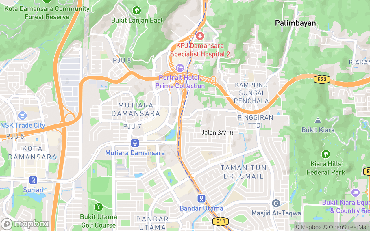 Map showing the location of ATO Gaming Cafe x Studio