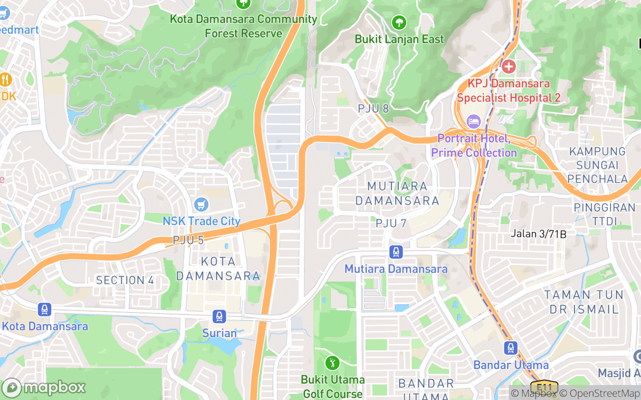 Map location