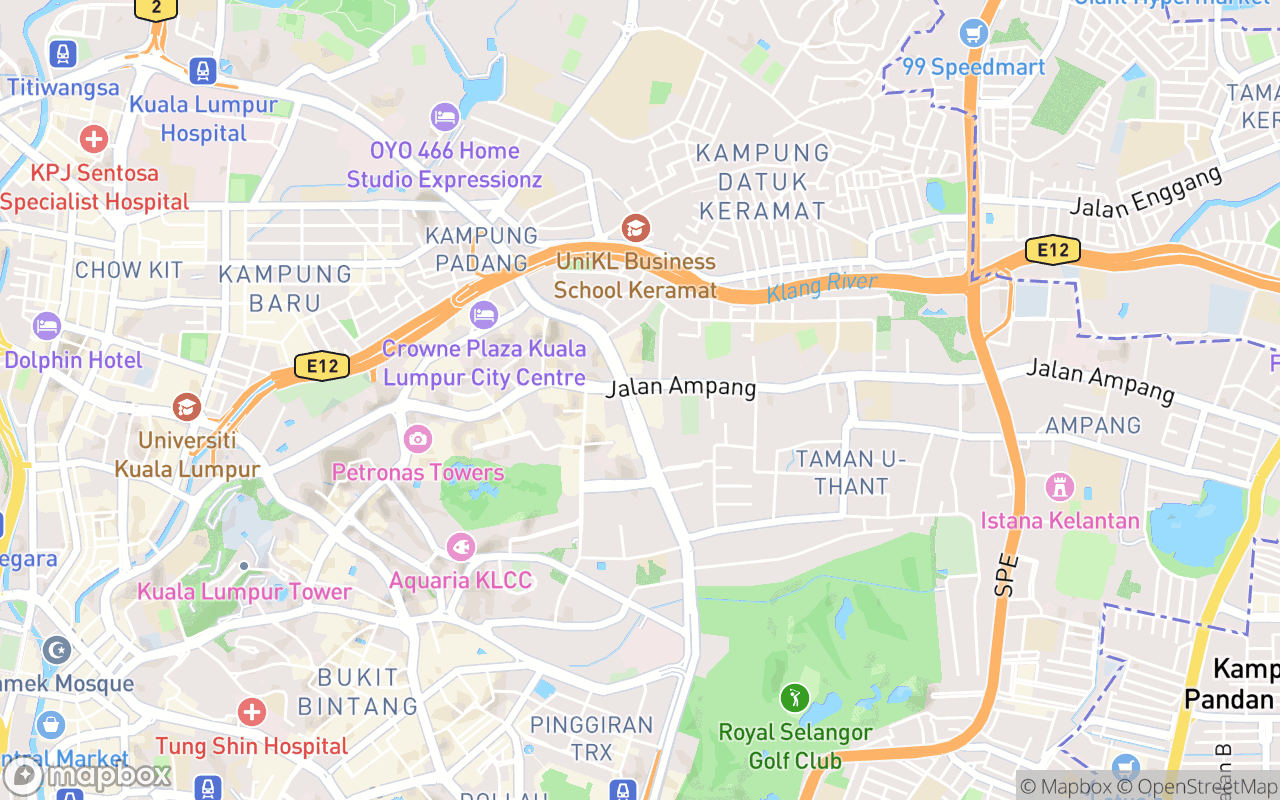 Map showing the location of De.Wan 1958 by Chef Wan 