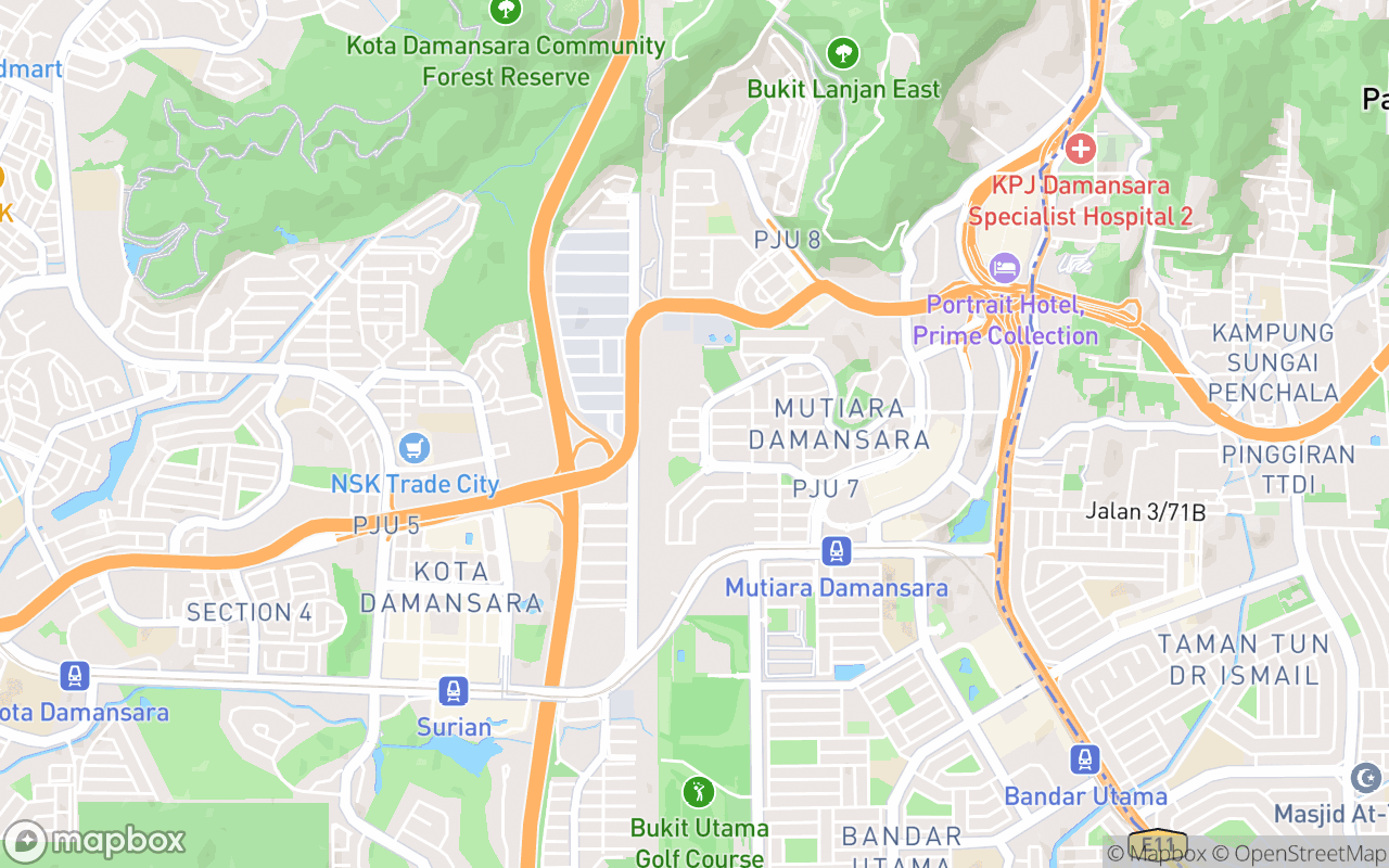 Map location