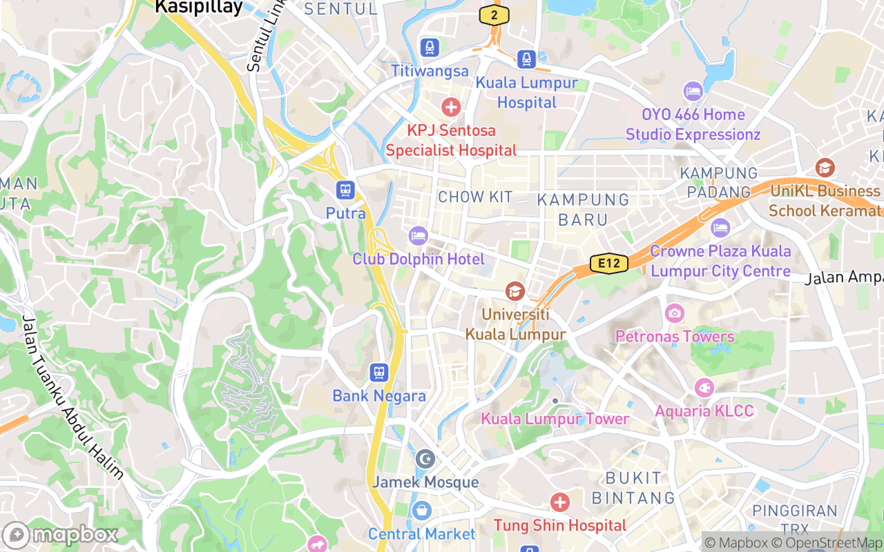 Map location