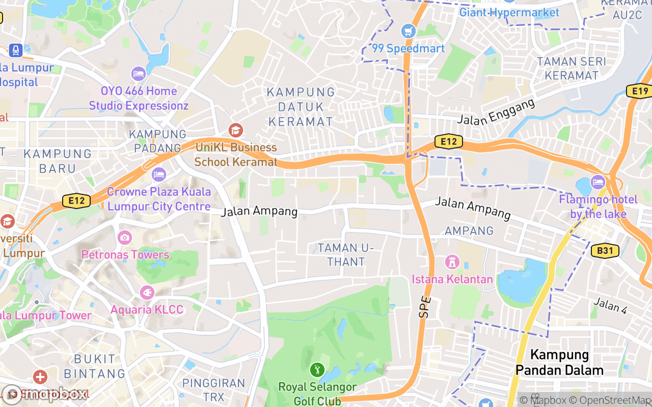 Map showing the location of Fox Paradox Cafe