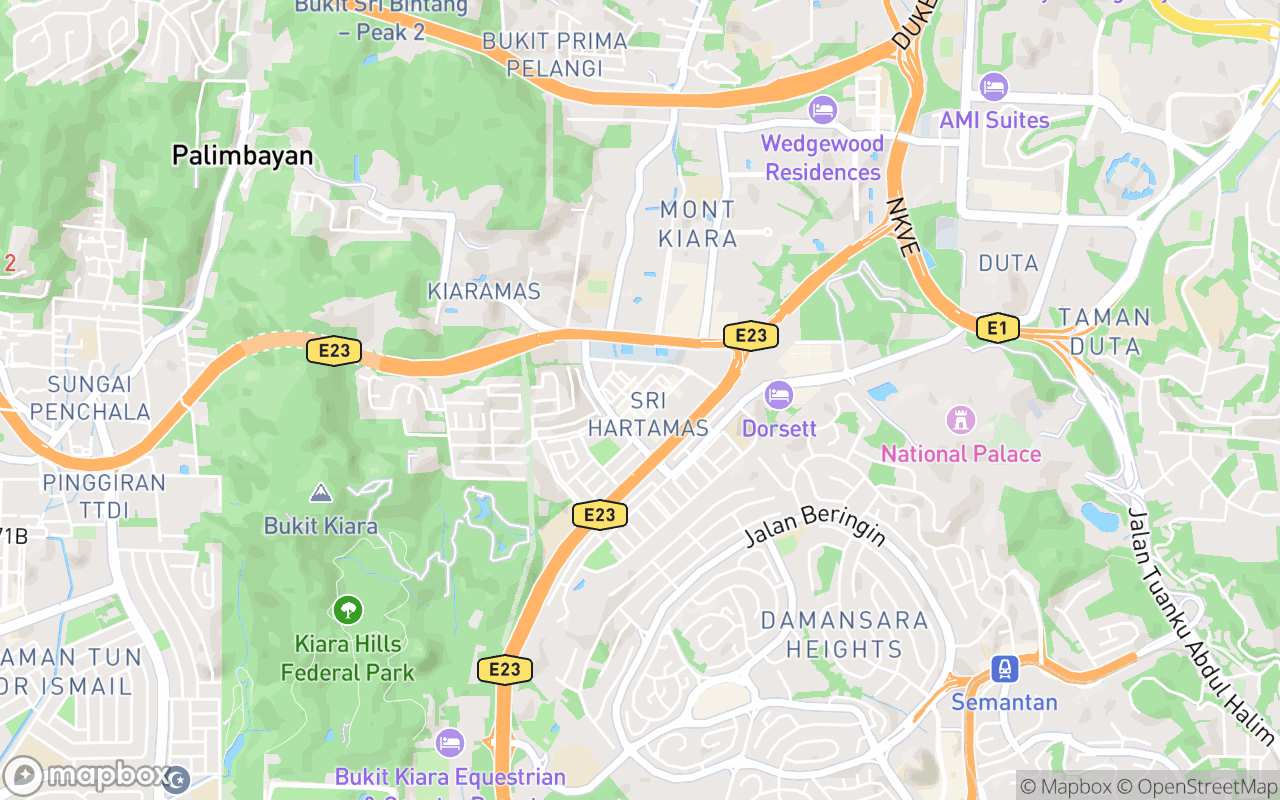 Map showing the location of Vantador