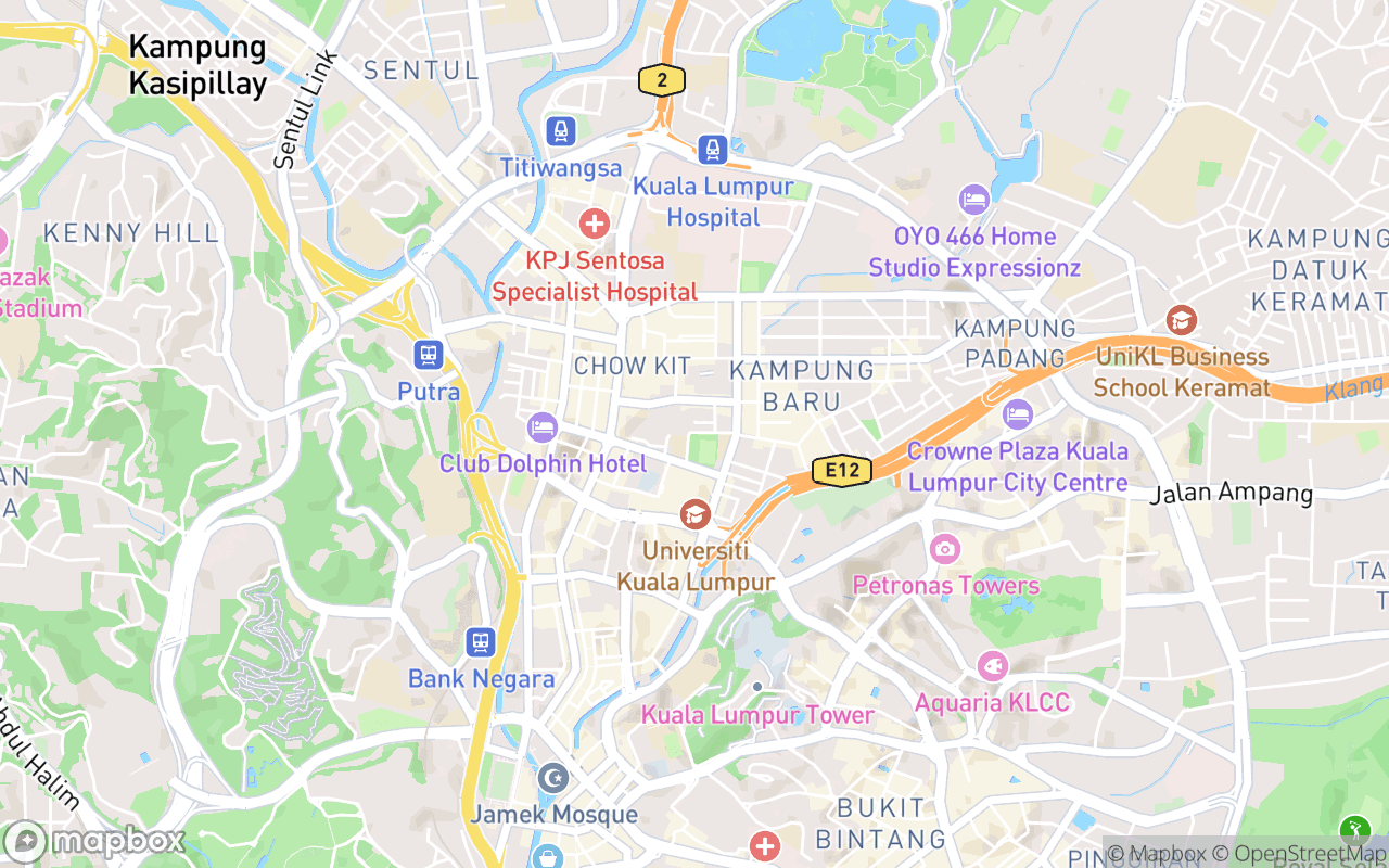 Map location