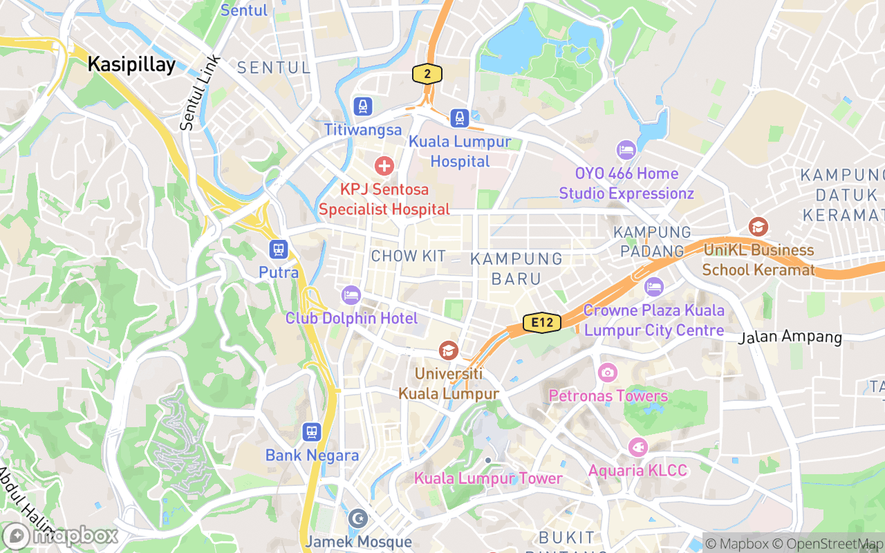 Map location
