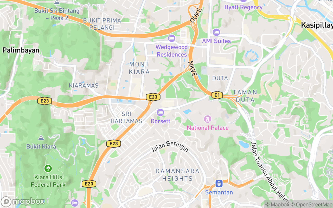 Map showing the location of Blue Cow Cafe  Deli