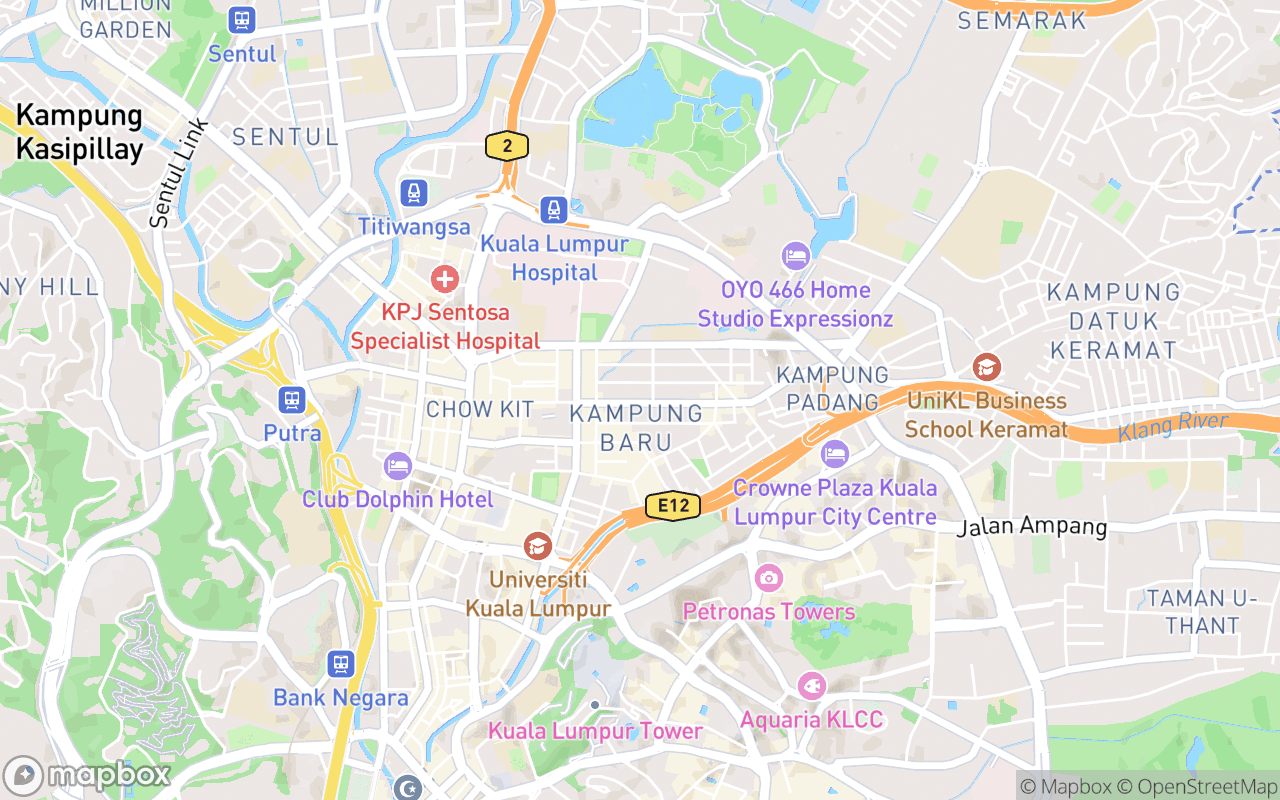 Map showing the location of Suwaibah Tomyam
