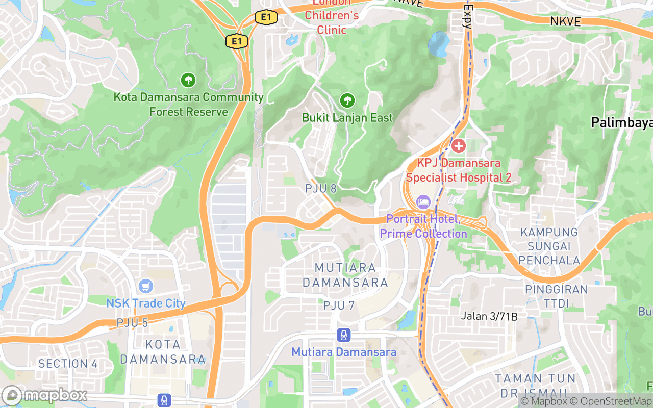 Map location