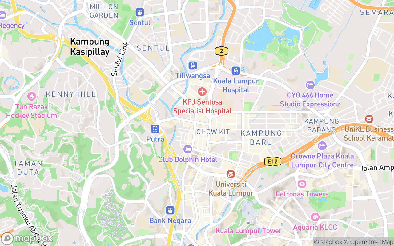 Map location