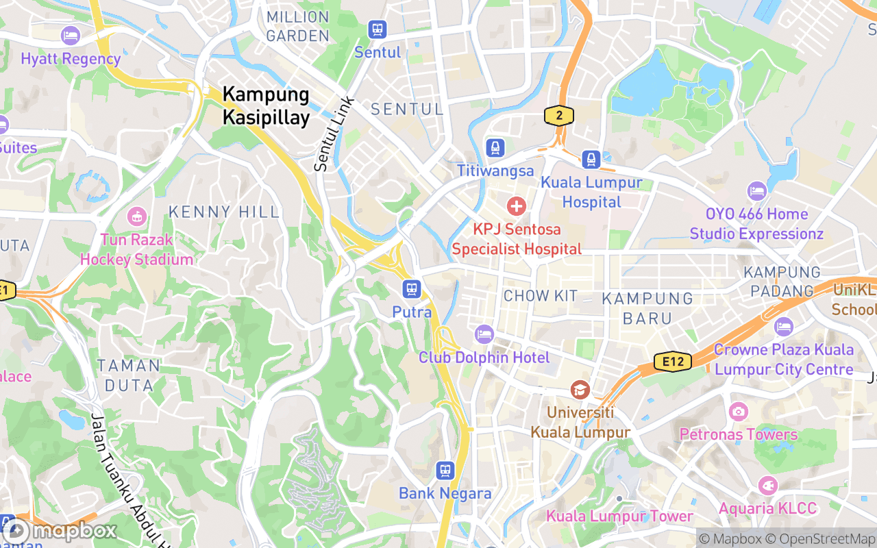 Map location