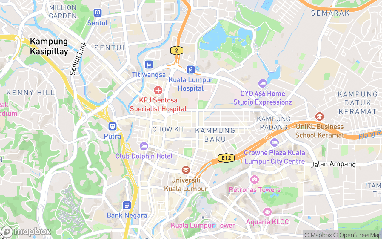 Map location