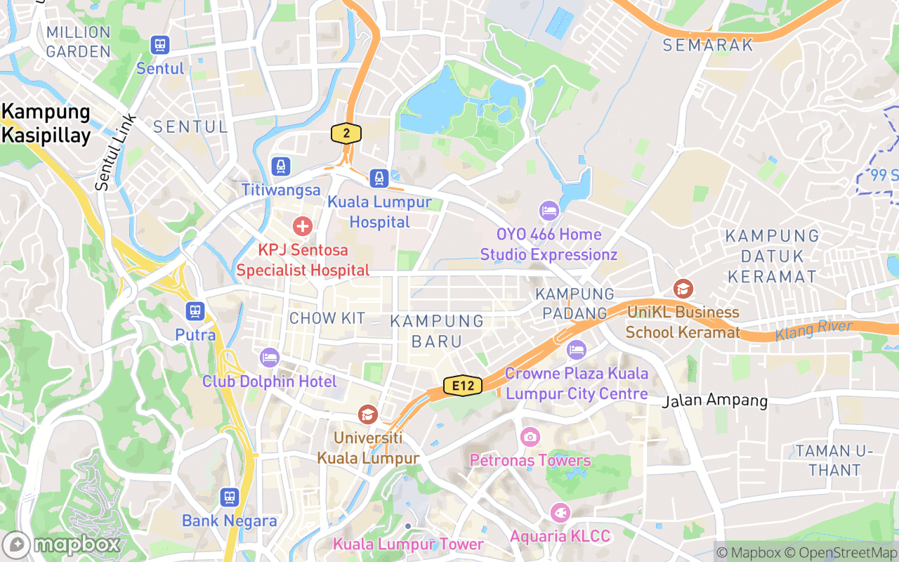 Map showing the location of Dunea Cafe