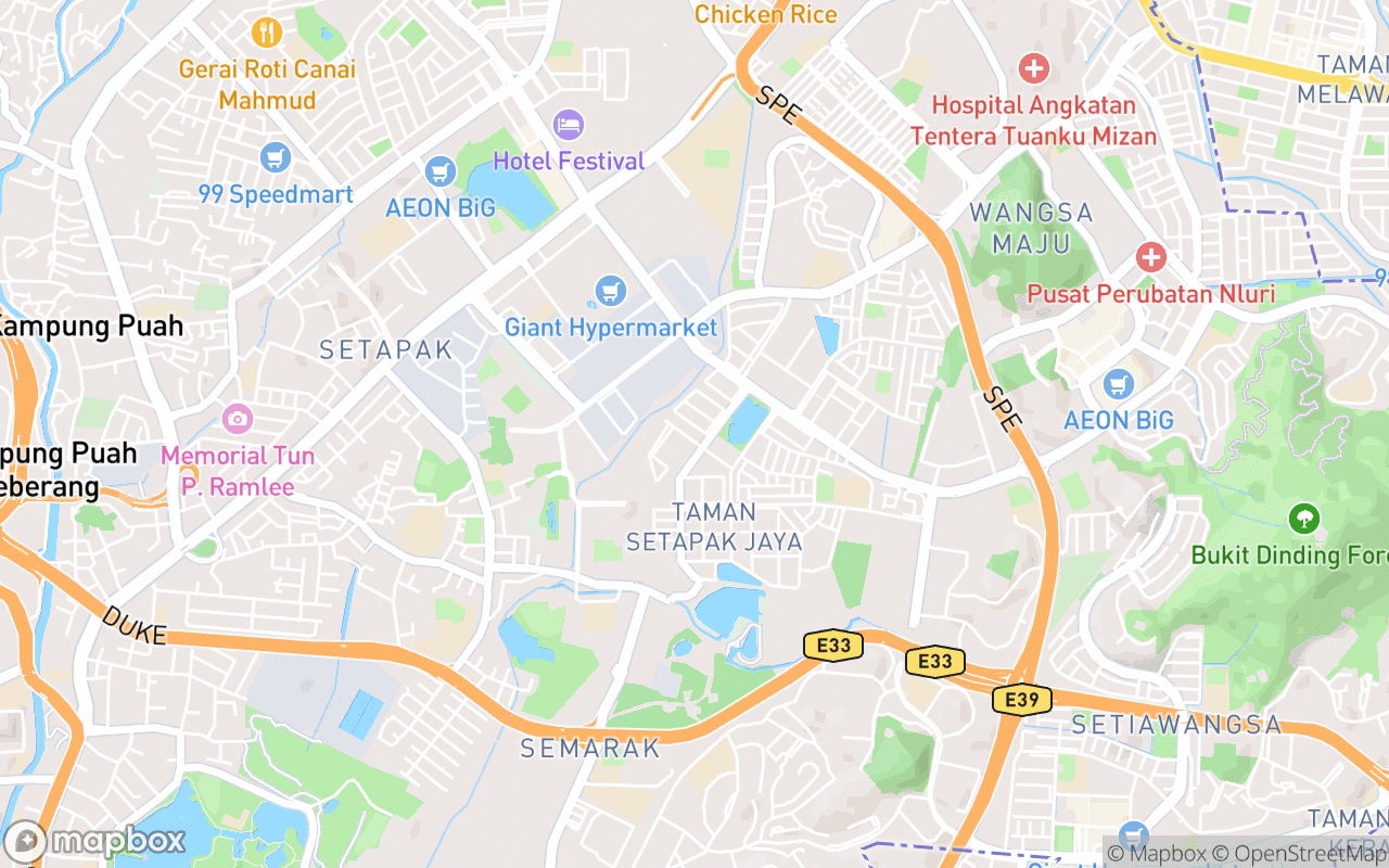 Map location
