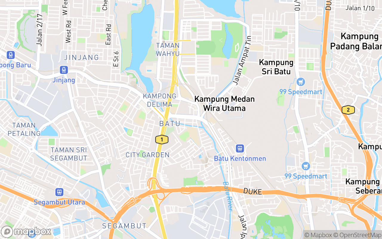 Map location