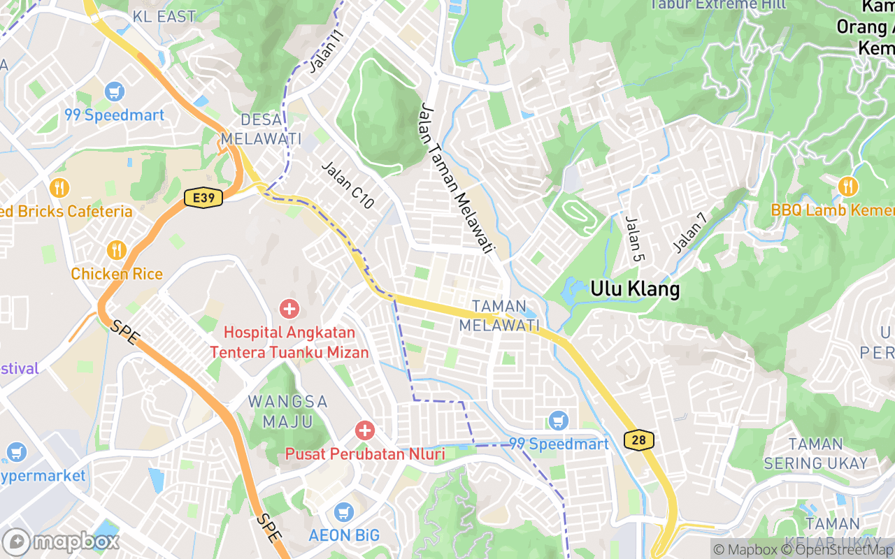 Map location