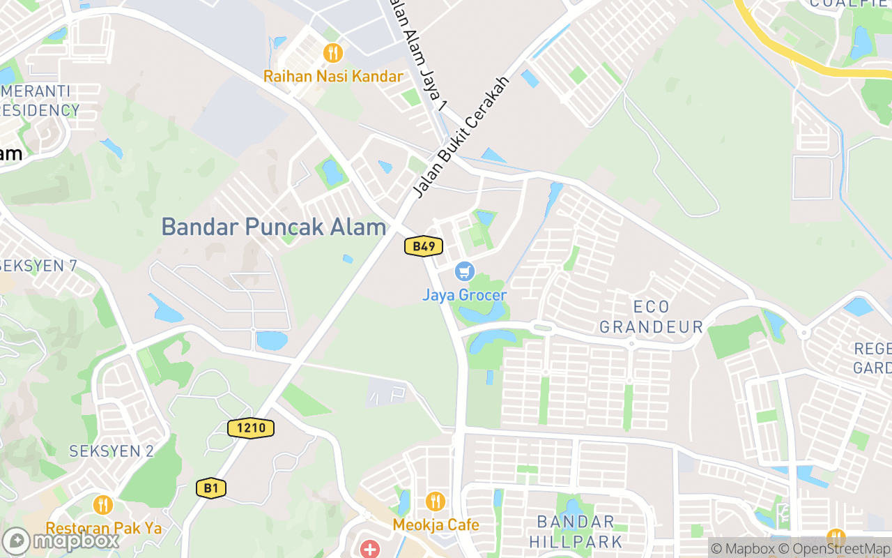 Map location