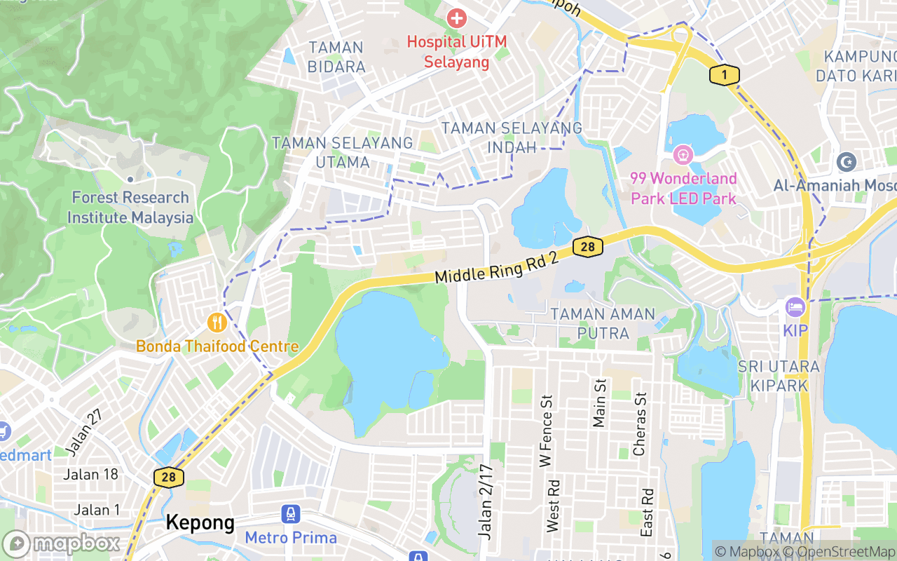 Map location