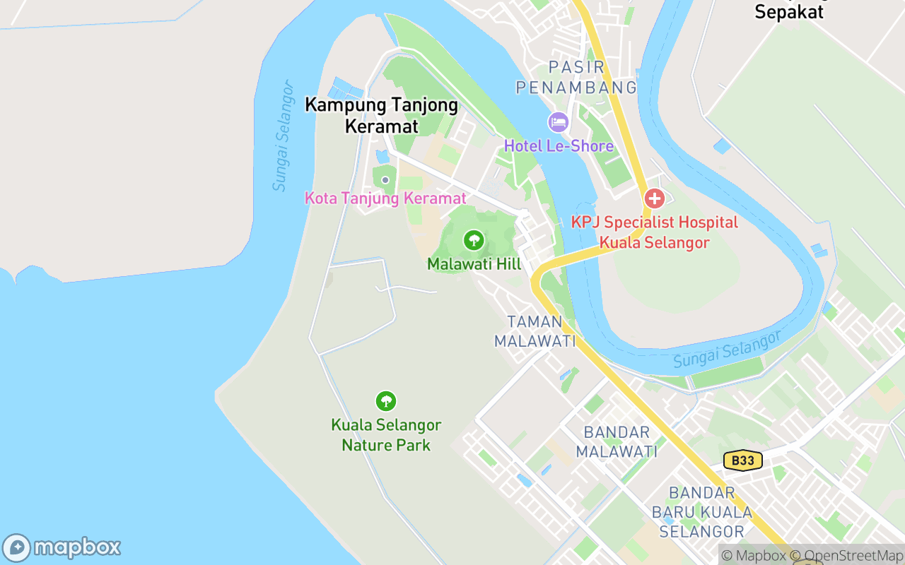 Map location
