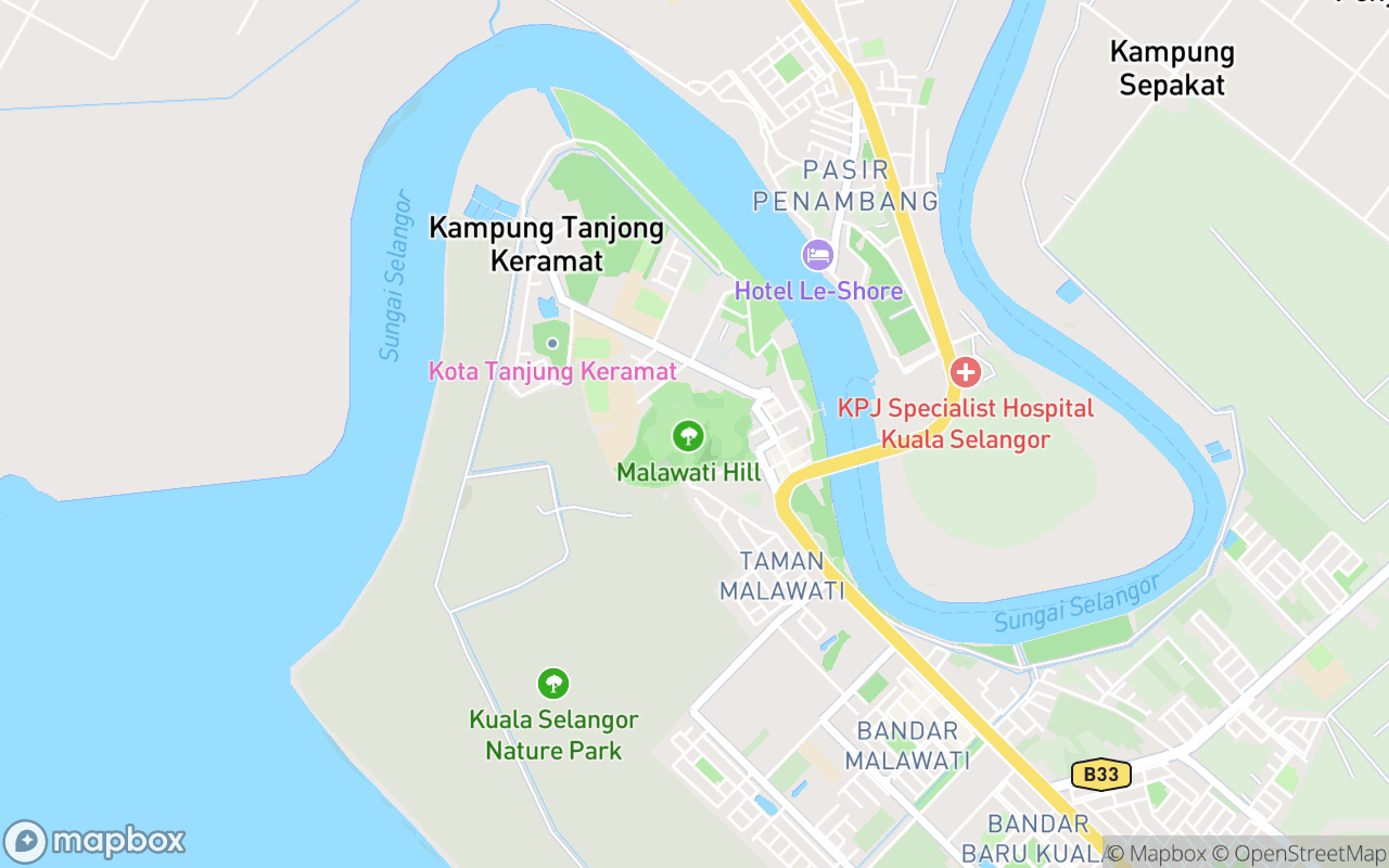 Map location