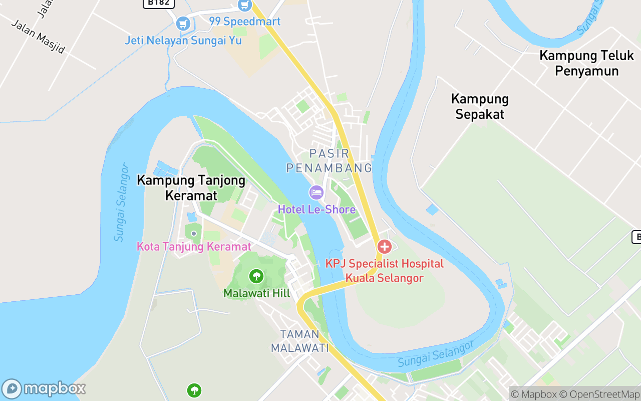Map location