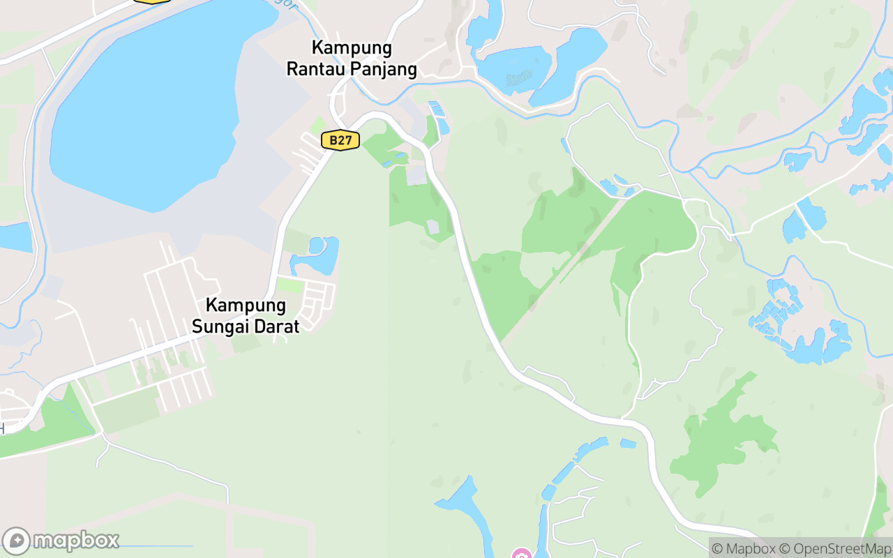 Map showing the location of Selangor Fruits Valley