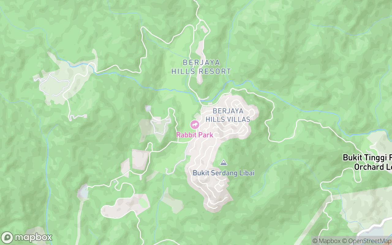 Map showing the location of Rabbit Farm