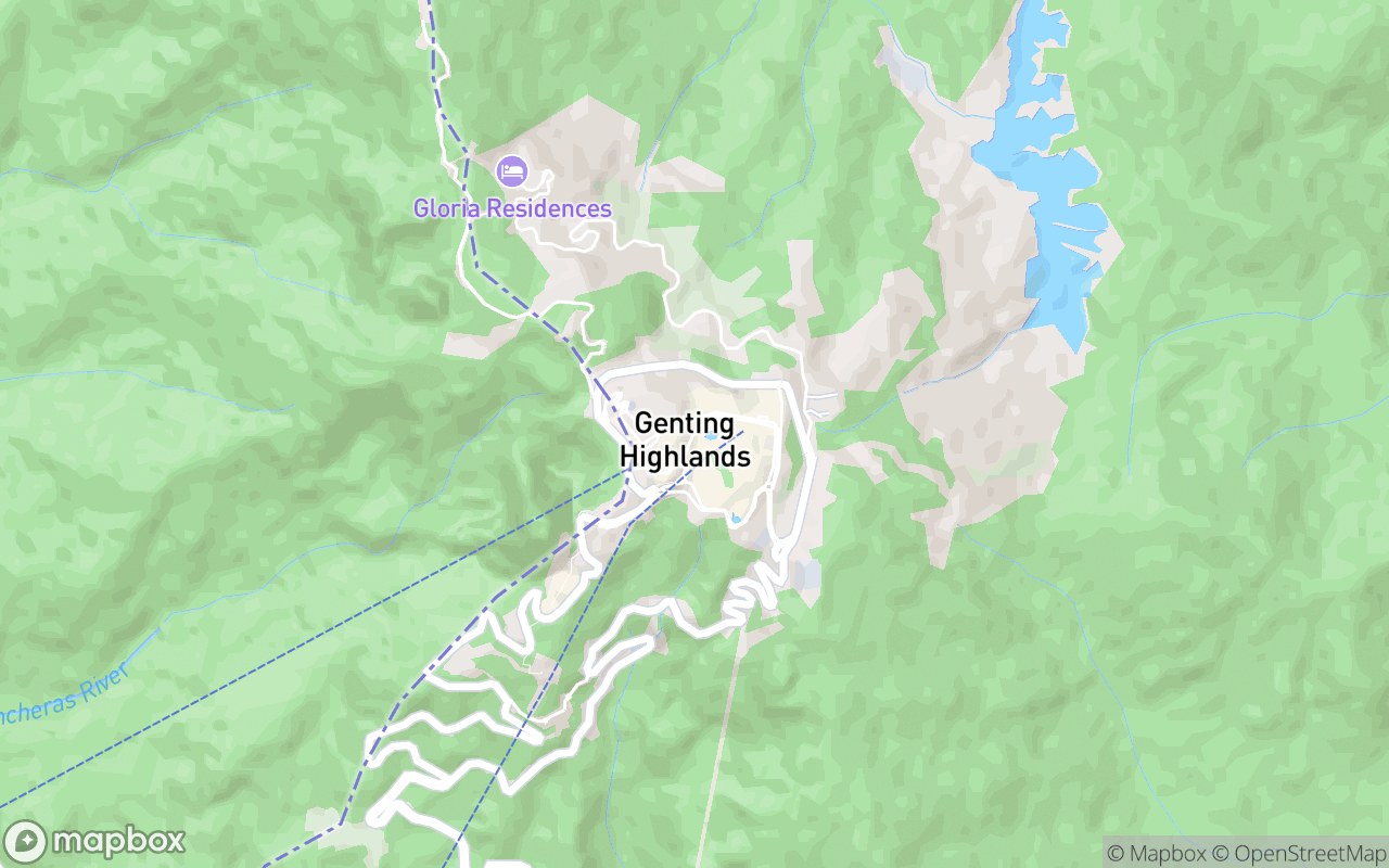 Map showing the location of SkyAvenue
