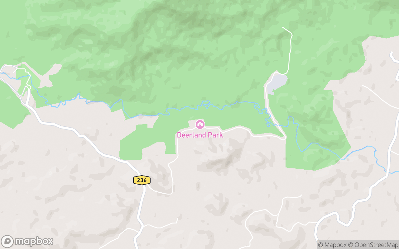 Map showing the location of Deerland Park Lanchang Pahang