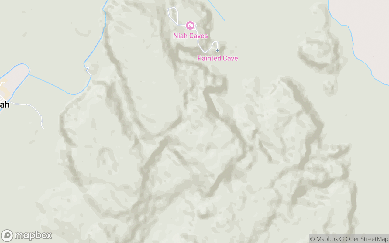 Map showing the location of Niah National Park
