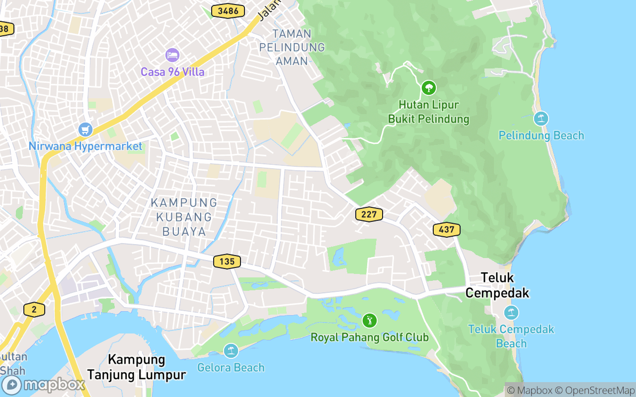 Map location