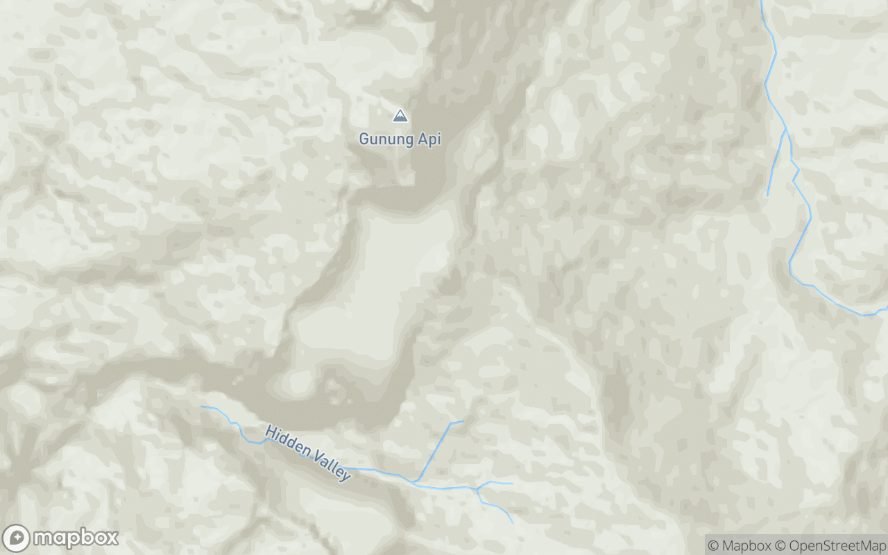 Map showing the location of Gunung Mulu National Park
