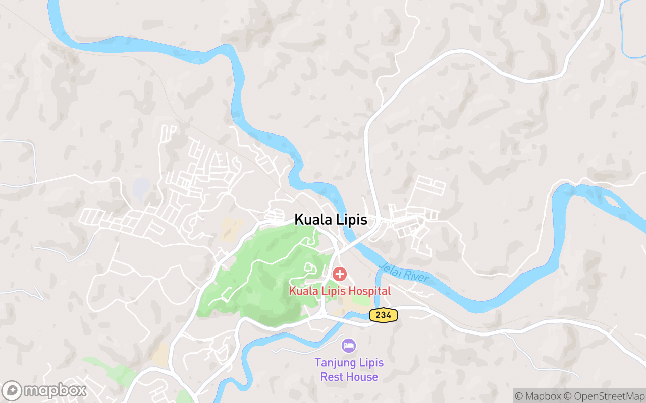 Map showing the location of Masjid Negeri (Madrasathul Firdaus)(1888)