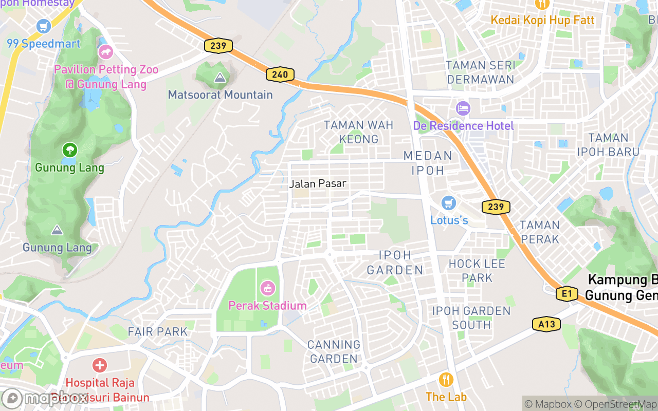 Map showing the location of LOVE SIMEE獅尾 (銀星SILVER)