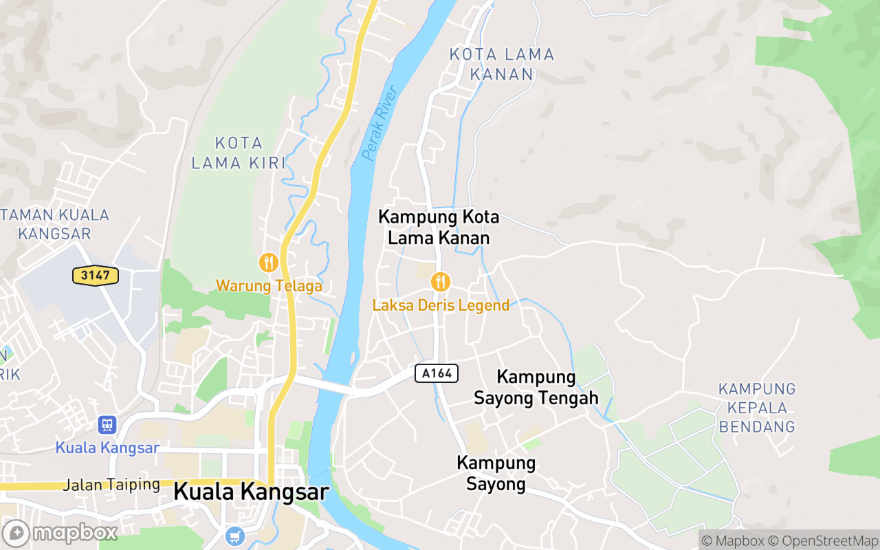Map showing the location of Bengkel Labusayong Junkraf