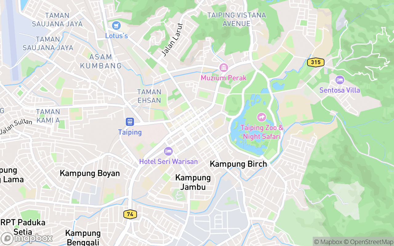 Map location