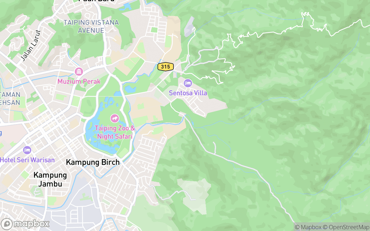 Map showing the location of Burmese Pool