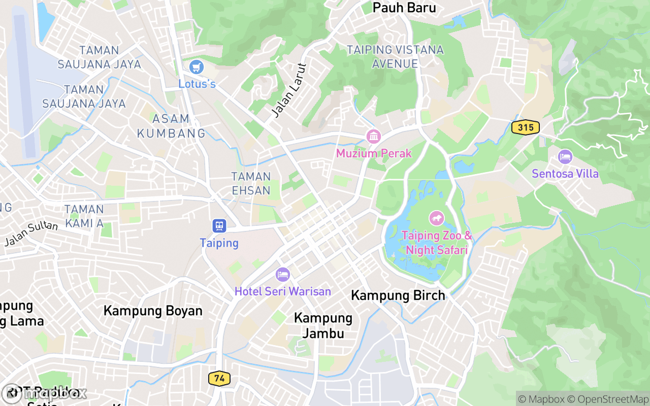 Map location