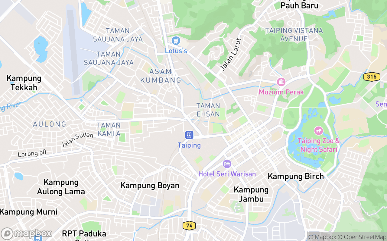Map location