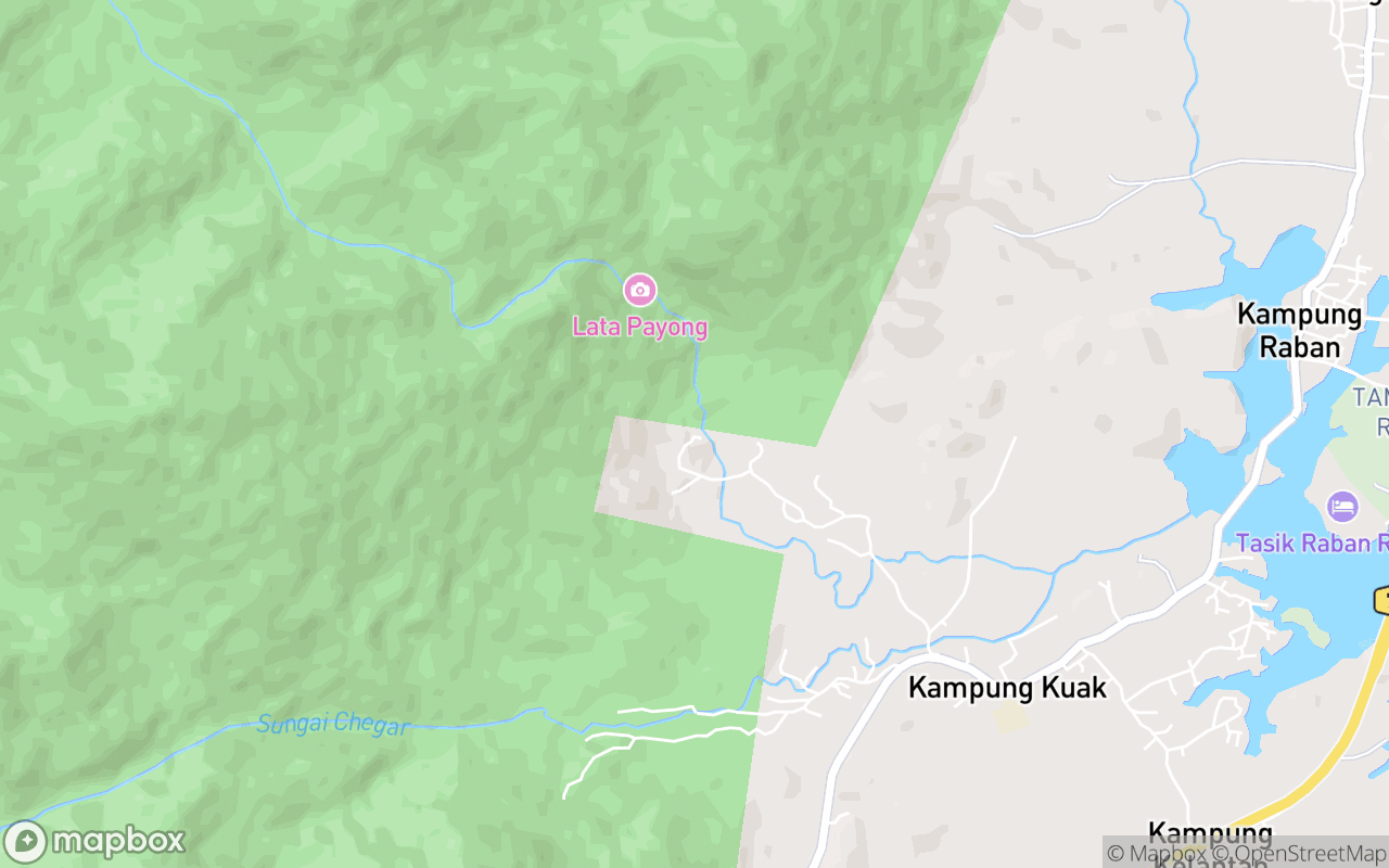 Map showing the location of Amazing Camp legacy