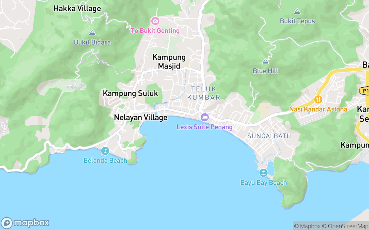 Map showing the location of  Ilyana Cafe