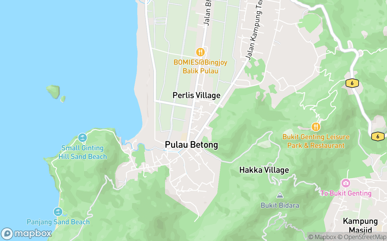 Map showing the location of Laksa Janggus Kak Timah