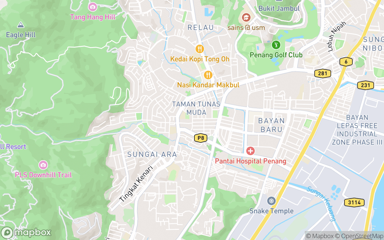 Map location