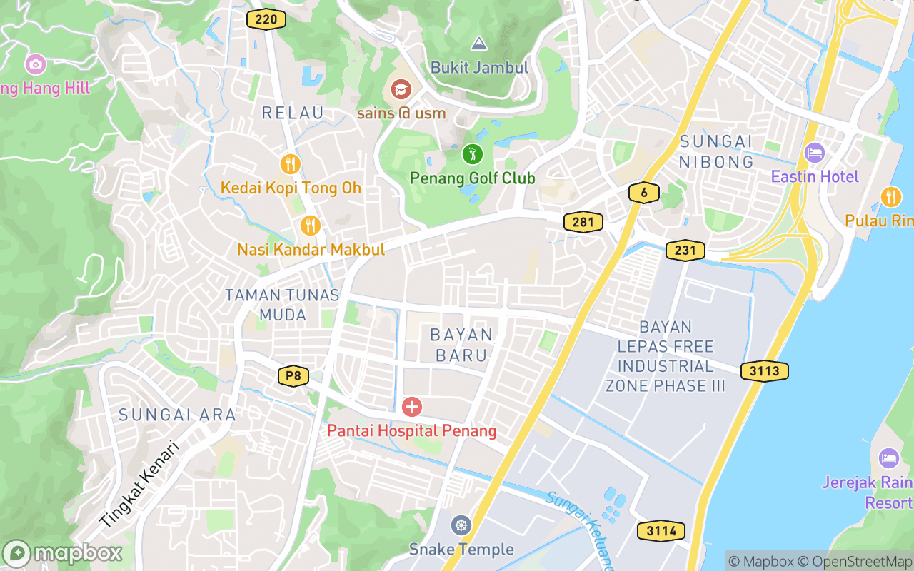 Map location