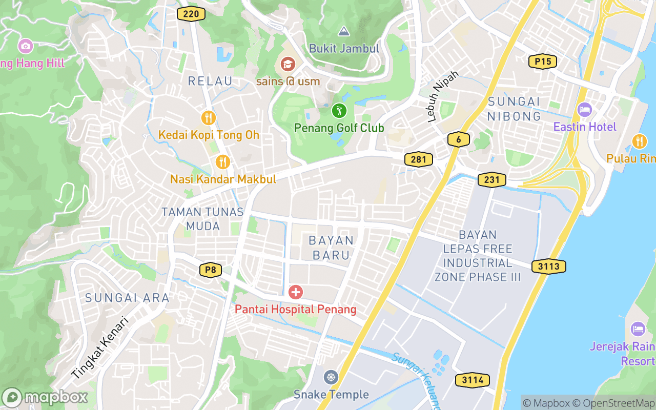 Map showing the location of TheFat.Burger 
