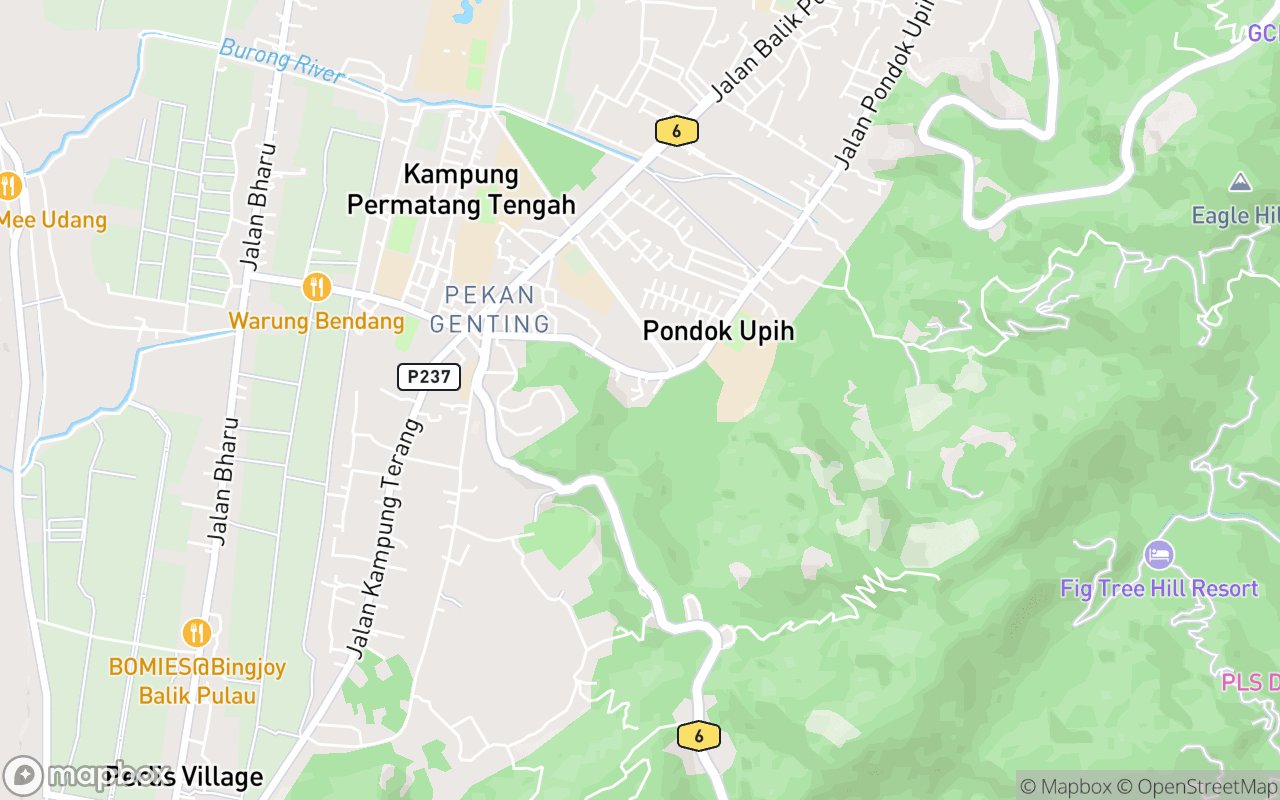 Map showing the location of ATV Extreme Gua Kelawar